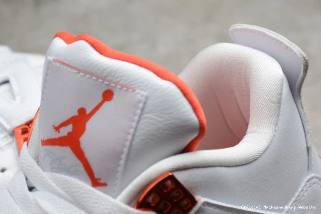 Official Maikesneakers Jordan Team 4 Air OrangeCT8527-118 0804